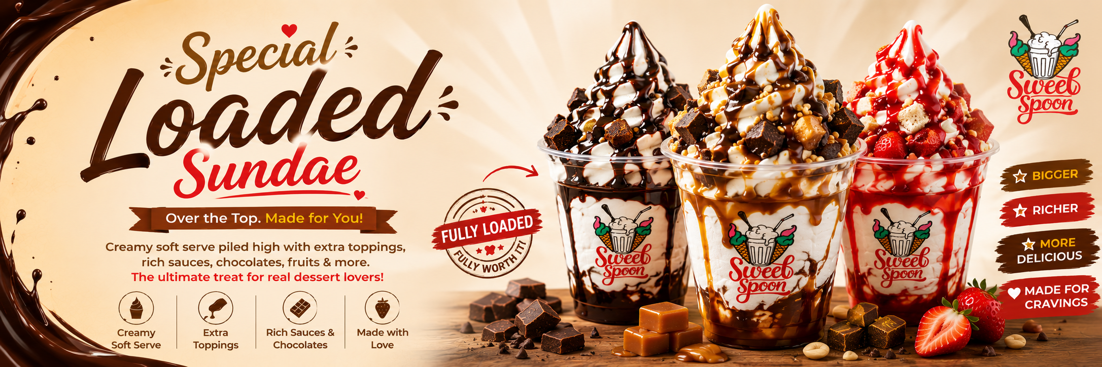 Special Loaded Sundae