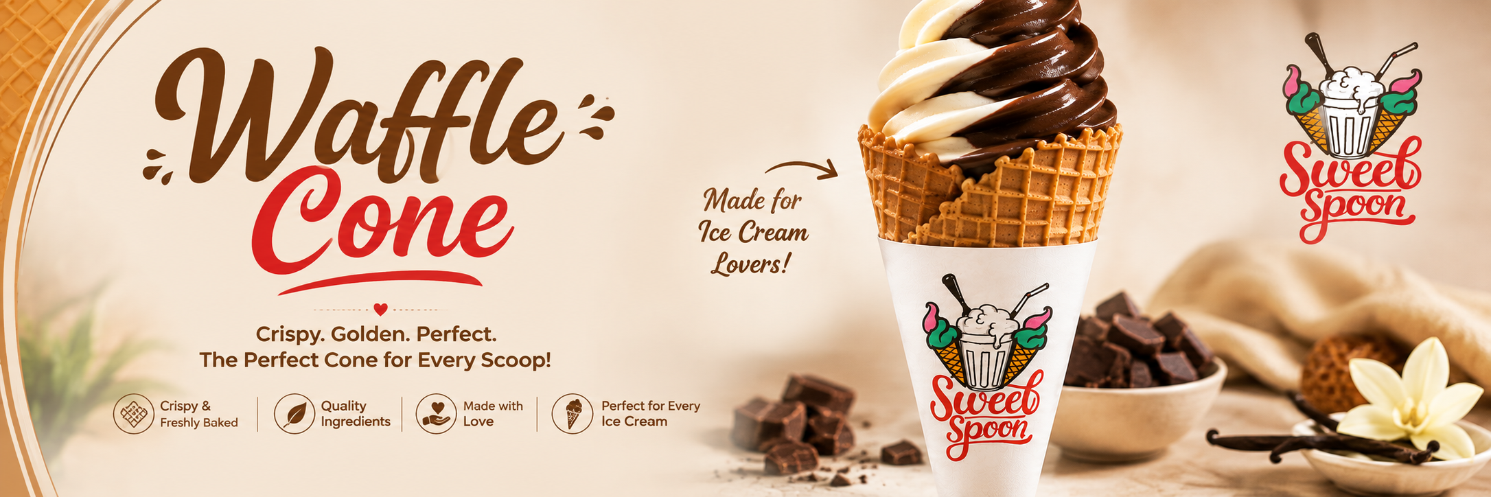 Waffle cone